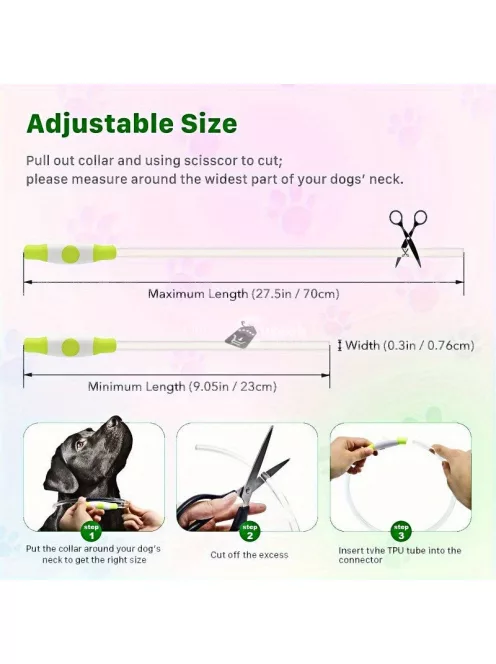 Áll0tható LED kutyanyakörv