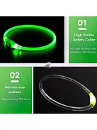 Áll0tható LED kutyanyakörv