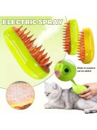 3 az 1-ben Öntisztító Állatápoló Kefe Macskáknak és Kutyáknak - USB-ről Tölthető