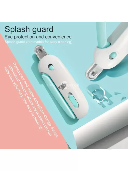 Professzionális kisállat körömvágó állítható nyílással