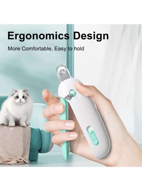 Professzionális kisállat körömvágó állítható nyílással