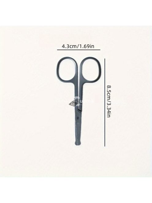 Kisállat ápolási készlet: Könnyfolt eltávolító fésű és Szőrvágó olló