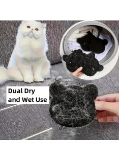   2db Újrahasználható Háziállat Szőreltávolító Szivacs mosógépbe