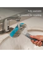 Hosszú nyelű háziállat szőr eltávolító kefe