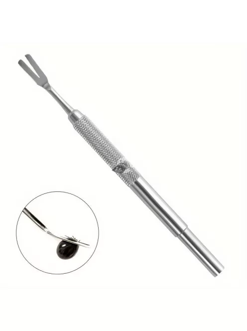 Rozsdamentes Acél Kullancscsipesz Kisállatoknak