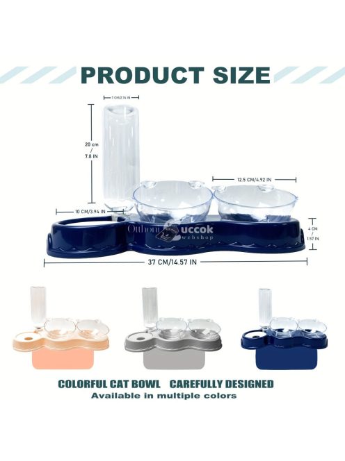 Emelt Macskatálak Automatikus Vízadagolóval