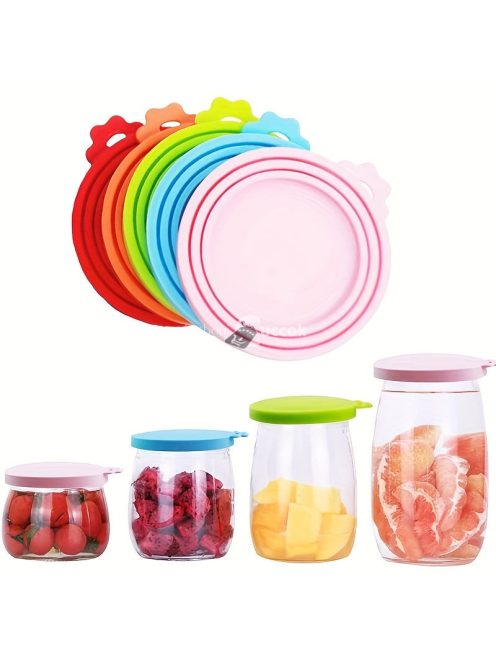 Szilikonos Állatkonzerv fedő