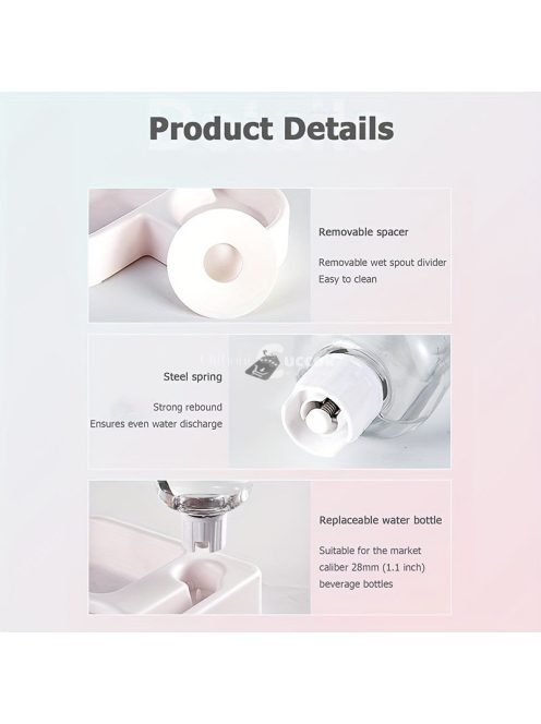 Kettő az egyben automata etető macskáknak és kutyáknak