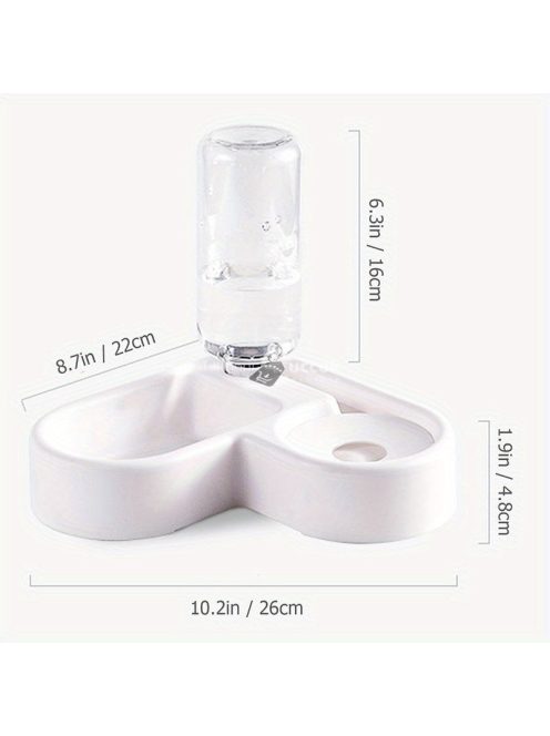 Kettő az egyben automata etető macskáknak és kutyáknak