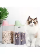 Légmentesen Záródó, Fedeles Állateledel Tárolóedény