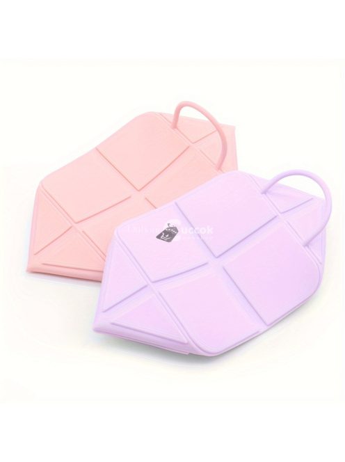 Szilikon Összecsukható Ételtál, Víztál Pánttal