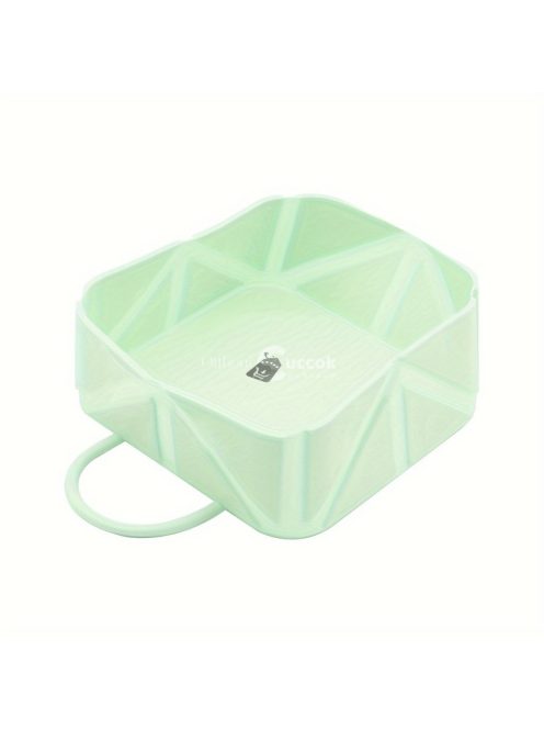 Szilikon Összecsukható Ételtál, Víztál Pánttal