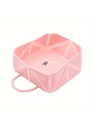 Szilikon Összecsukható Ételtál, Víztál Pánttal