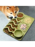 Lick Mat Slow Feeder kutyatál szett - nyalótál szett