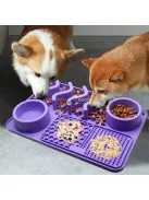 Lick Mat Slow Feeder kutyatál szett - nyalótál szett
