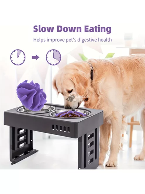 Slow Feeder kutyatálbetét, puha szilikon etető kiegészítő