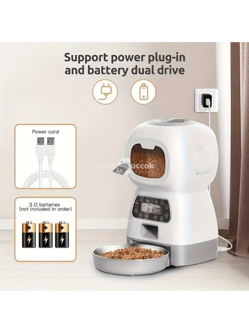 3,5 literes automata kisállat-etető