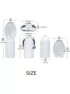 Puha Szilikon Összecsukható Kutyaitató Adagoló