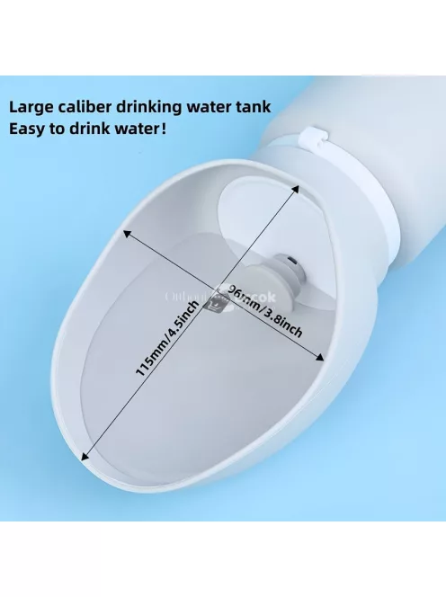Puha Szilikon Összecsukható Kutyaitató Adagoló