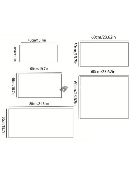 Víz és olajálló etetőszőnyeg macskáknak és kutyáknak