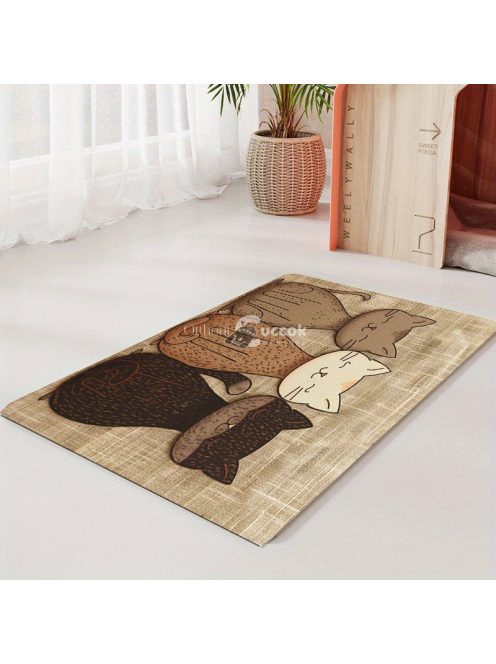 Víz és olajálló etetőszőnyeg macskáknak és kutyáknak