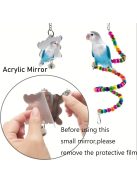 7db-os madár játék szett kalitkába