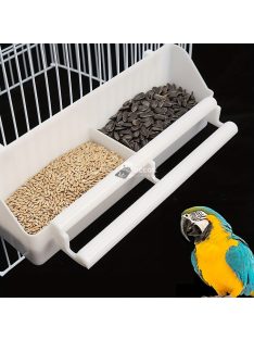 Tartós függő papagájetető és itató