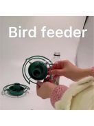 Kültéri függő madáretető műanyag kampóval