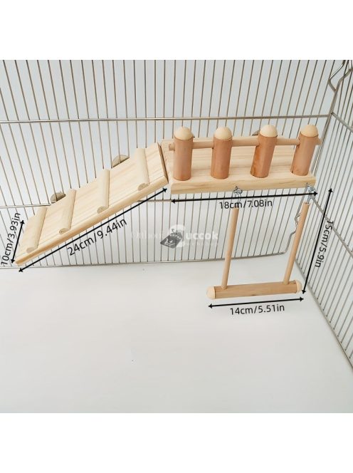 Madár hinta- és mászója készlet