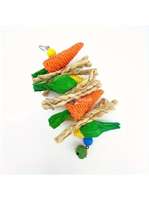 Zöldséges Rágójáték Ketrecbe - ideális nyulaknak, hörcsögöknek, madaraknak