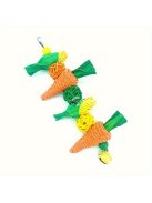 Zöldséges Rágójáték Ketrecbe - ideális nyulaknak, hörcsögöknek, madaraknak