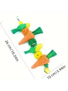 Zöldséges Rágójáték Ketrecbe - ideális nyulaknak, hörcsögöknek, madaraknak