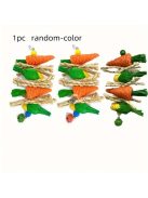 Zöldséges Rágójáték Ketrecbe - ideális nyulaknak, hörcsögöknek, madaraknak