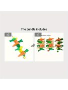 Zöldséges Rágójáték Ketrecbe - ideális nyulaknak, hörcsögöknek, madaraknak