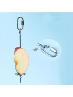   Rozsdamentes acél papagáj etető nyárs - Gyümölcs- és zöldségpálca madaraknak