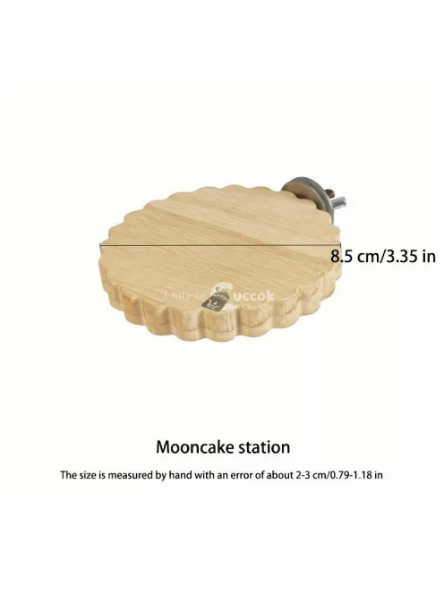 Papagájoknak készült madárülőke, rétegelt fa lemezből készült madárállvány