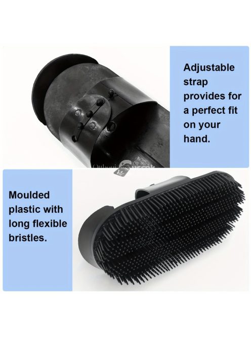 Műanyag fésű, kefe lovaknak