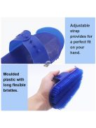 Műanyag fésű, kefe lovaknak