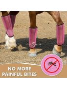 4db Horses Fly Boots szett, Légáteresztő műanyag ló lábszárvédő