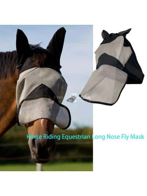 Hosszú orrú légymaszk lovaknak