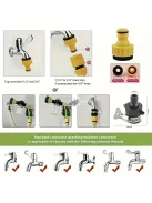 8 Az 1-ben Kültéri Ló-/kutyamosó Kerti Tömlőfúvóka