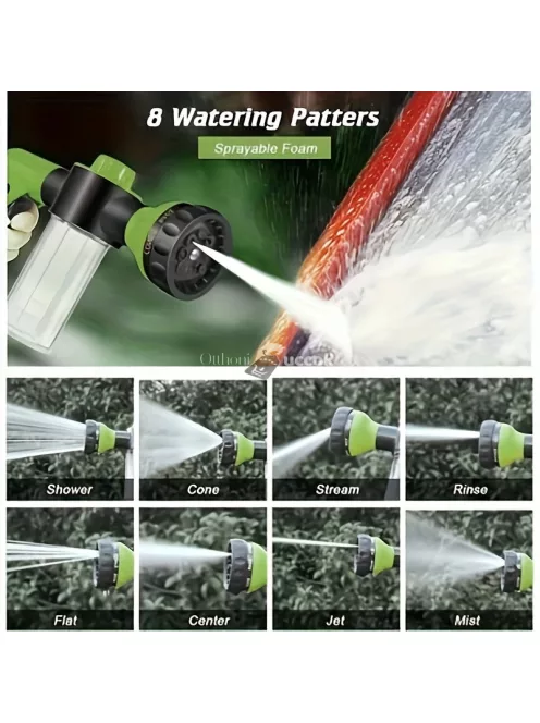 8 Az 1-ben Kültéri Ló-/kutyamosó Kerti Tömlőfúvóka