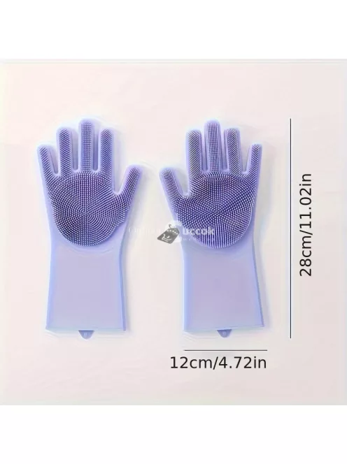 Szilikon Kutyaápoló Kesztyű