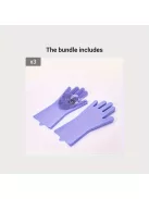 Szilikon Kutyaápoló Kesztyű