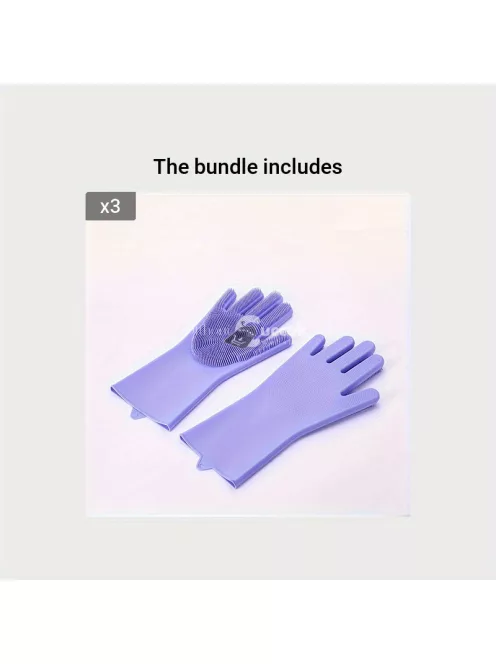 Szilikon Kutyaápoló Kesztyű