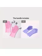 Szilikon Kutyaápoló Kesztyű