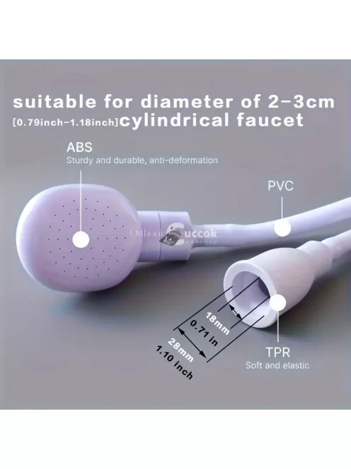 Multifunkciós Zuhanyfej háziállatoknak