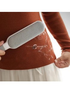   Újrafelhasználható szöszkefe, kétoldalas háziállatszőr-eltávolító