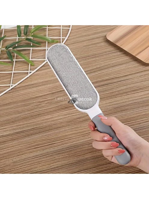 Újrafelhasználható szöszkefe, kétoldalas háziállatszőr-eltávolító