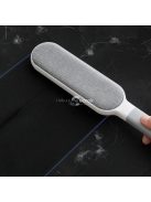 Újrafelhasználható szöszkefe, kétoldalas háziállatszőr-eltávolító